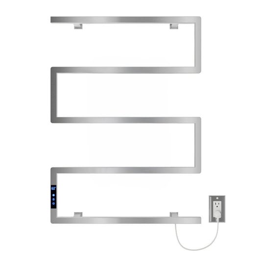 Voltaire 5-Bar Electric Towel Warmer in Chrome